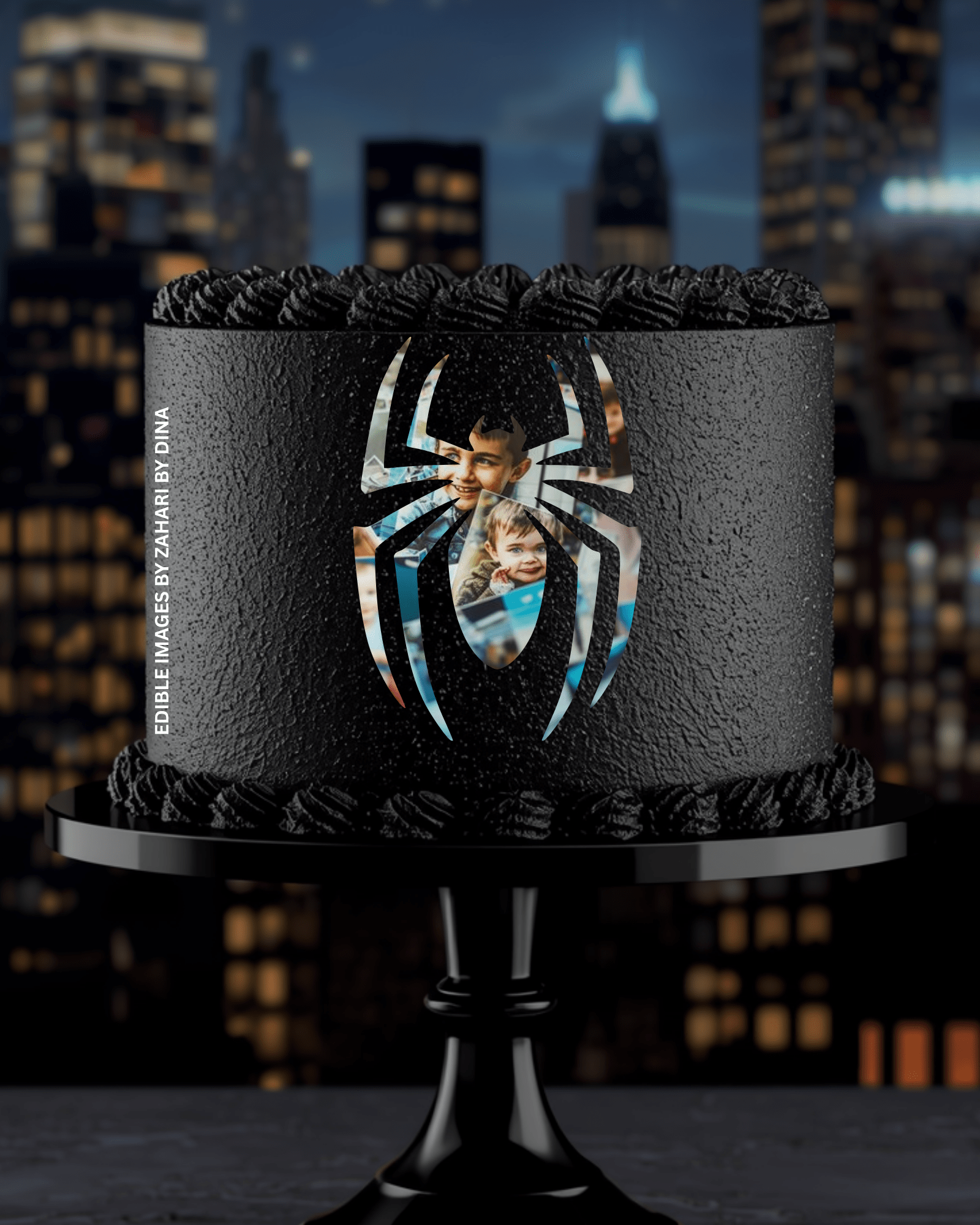 DIGITAL DESIGN FILE - A4 - Please Read Product Description - Photo Collage within Frame - Batman|Spiderman|Superman Inspired - Image 3