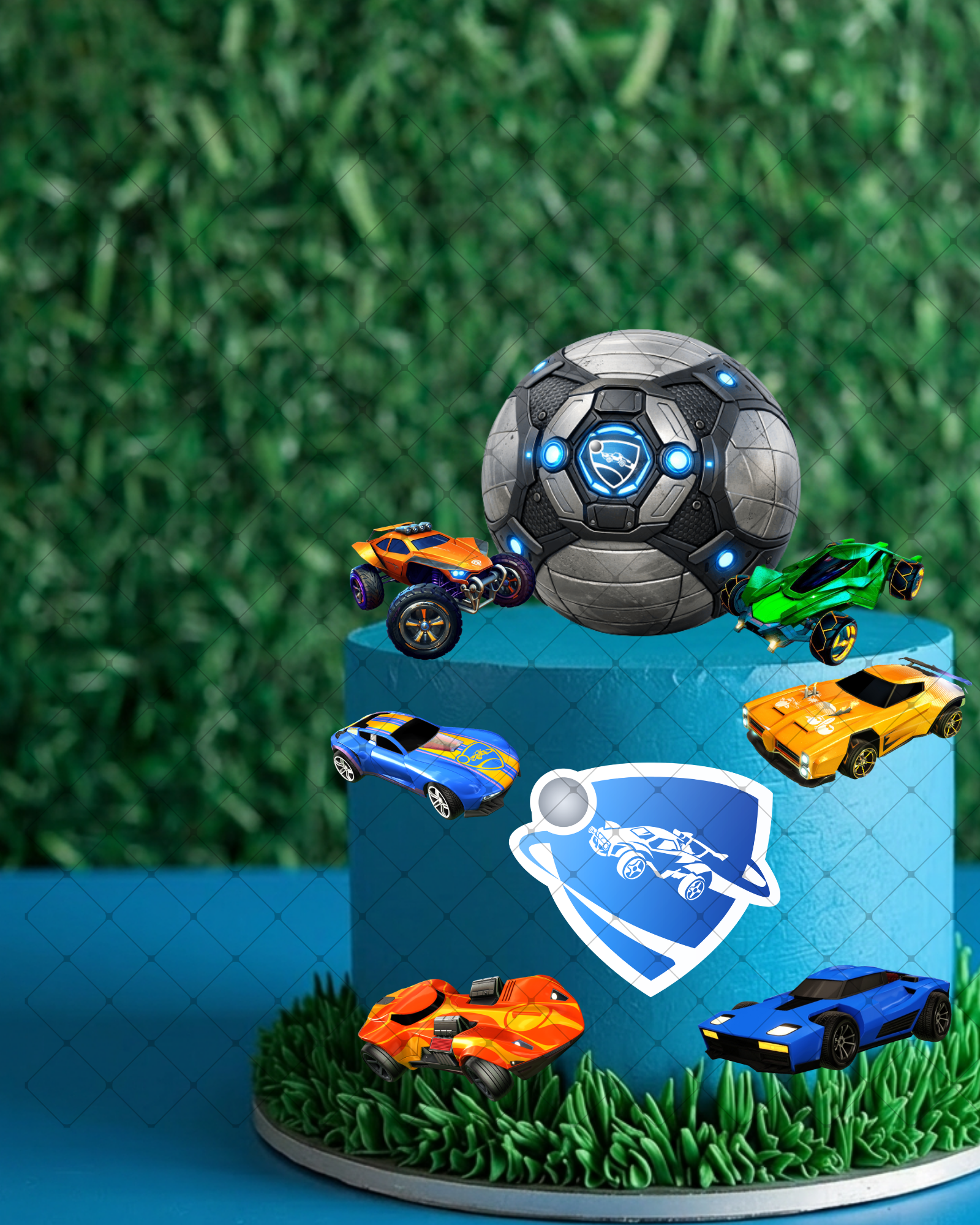 Rocket League Icing cut out – June 26- A4 icing