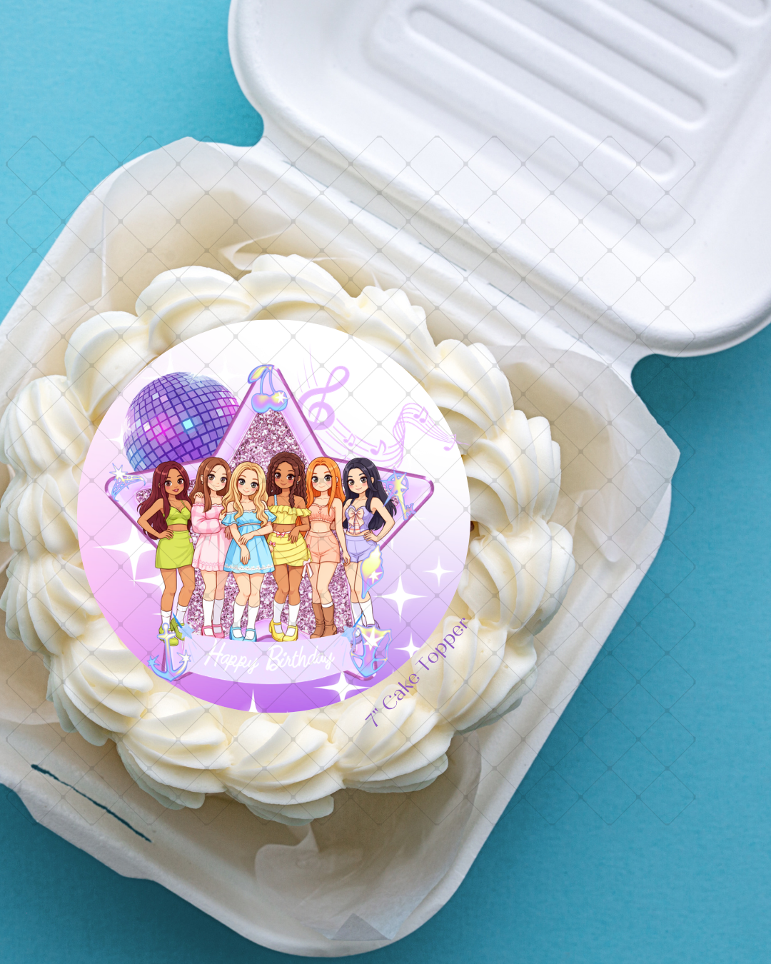 Katseye Edible Cupcake Toppers|Katseye Cookie Toppers| Cake icing cut outs - July 26 - Image 4